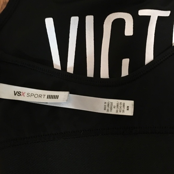 Victoria's Secret Black Sports Bra - Picture 3 of 4